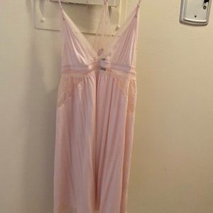 Victoria Secret Light Pink lingerie sleep dress